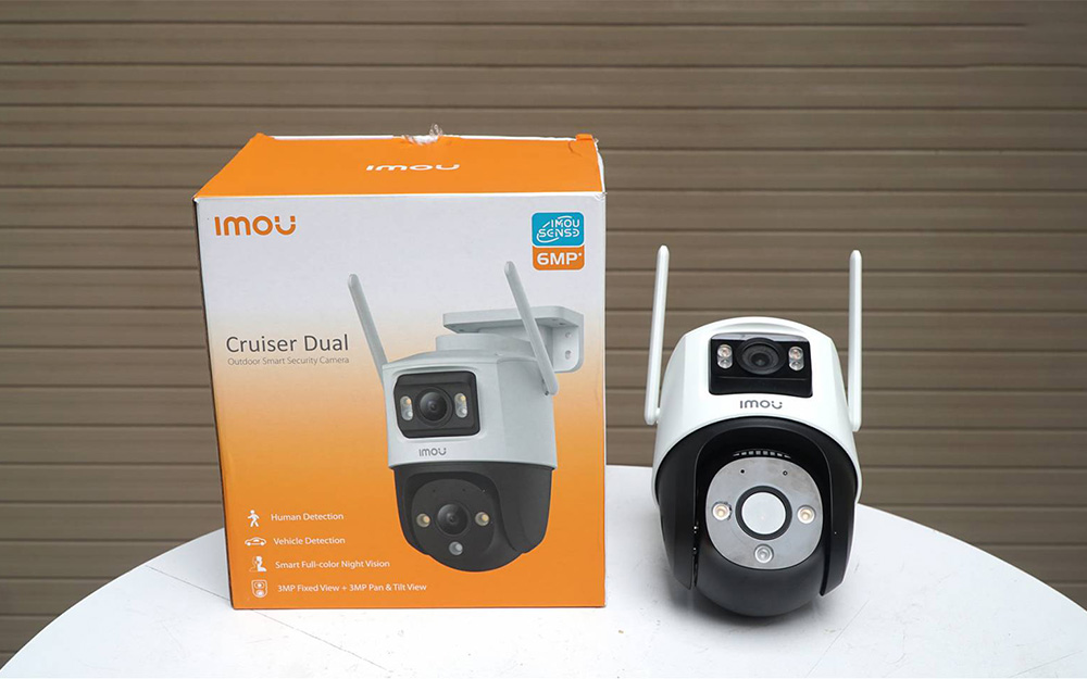 Camera Wifi iMOU Cruiser Dual 6MP IPC-S7XP-6M0WED Xoay 360 Ngoài Trời