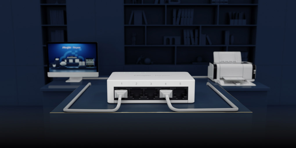 Unmanaged switch 5 cổng RUIJIE RG-ES05G-L