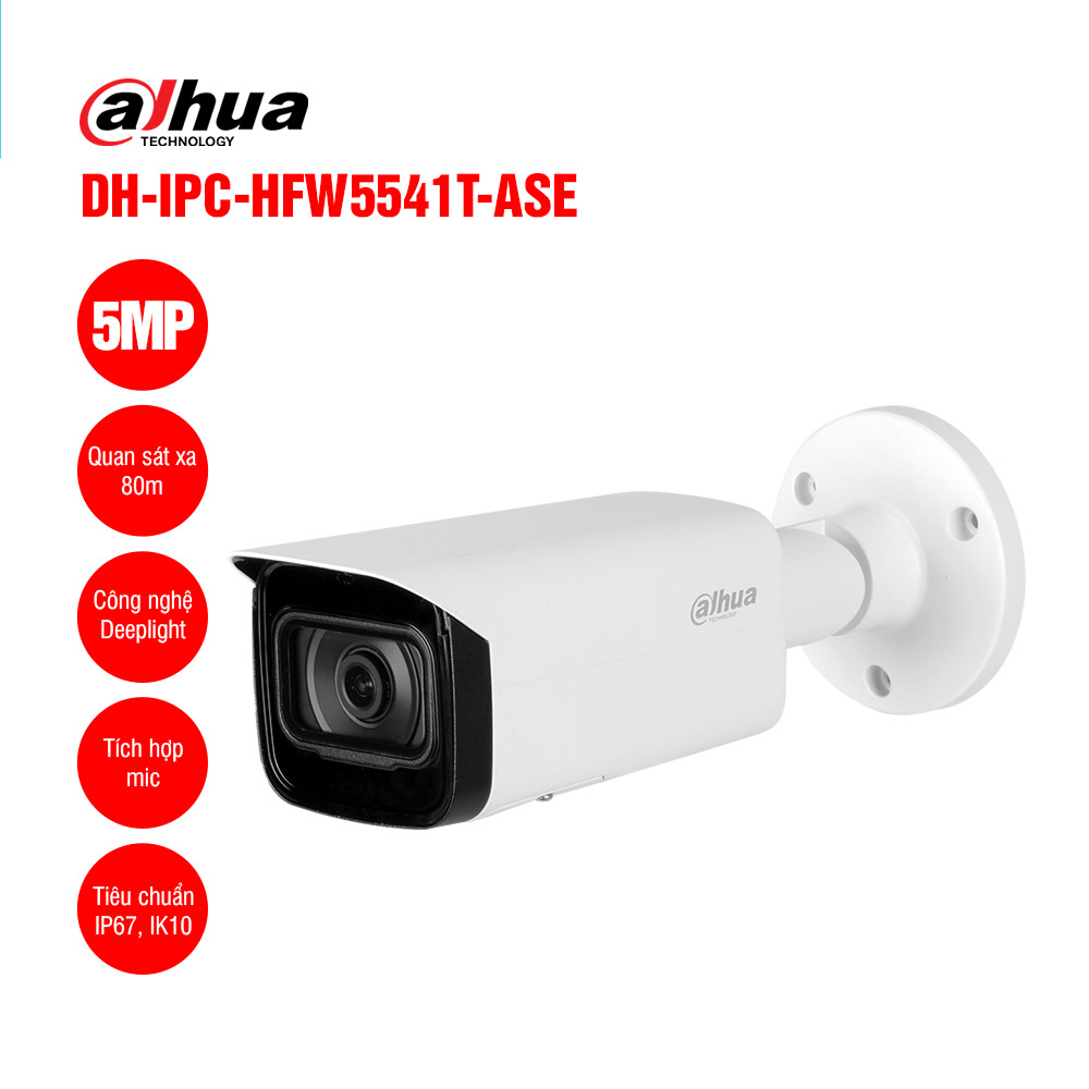 camera-ip-5mp-dahua-dh-ipc-hfw5541t-ase DAHUA DH-IPC-HFW5541T-ASE