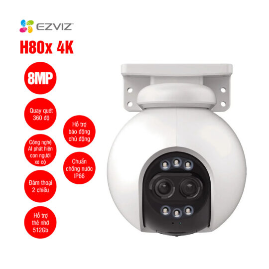 EZVIZ H80x 4K 8MP