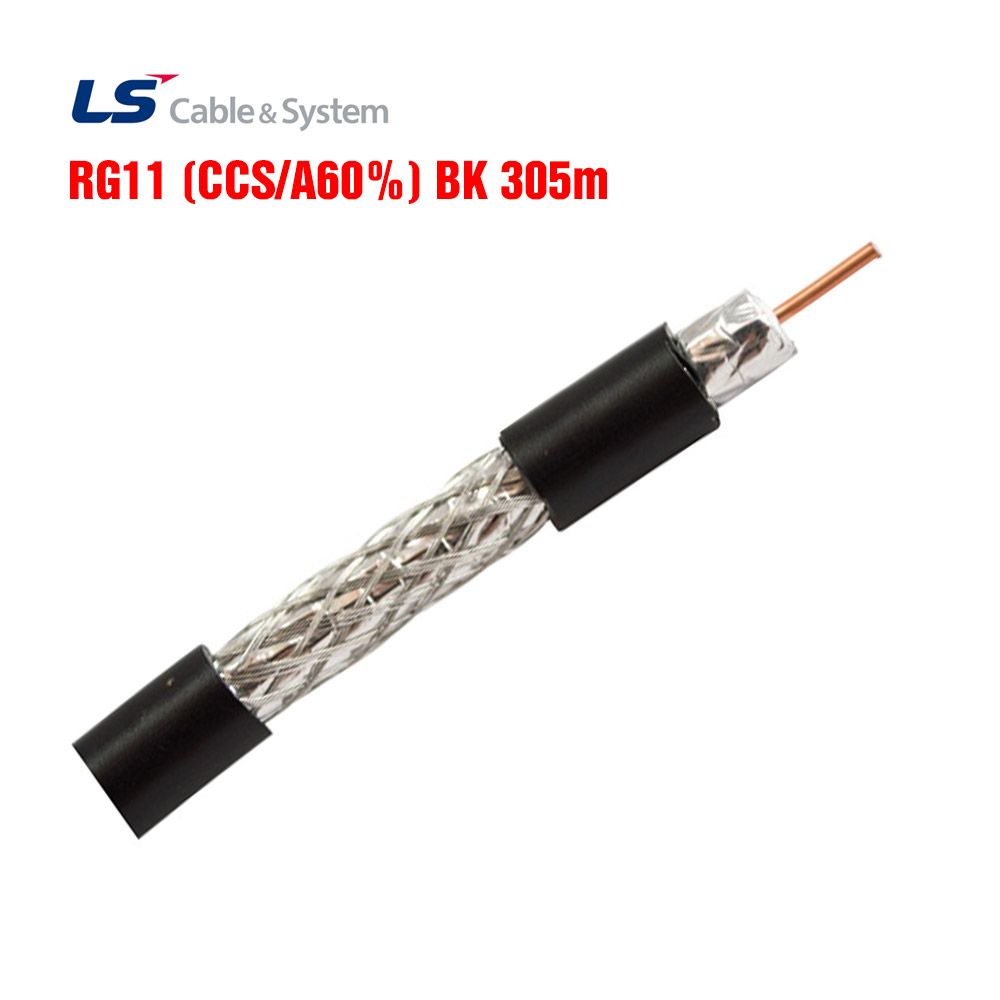 cap-dong-truc-ls-rg11-ccs-a60-bk-305m Cáp đồng trục LS RG11 (CCS/A60%) BK 305m