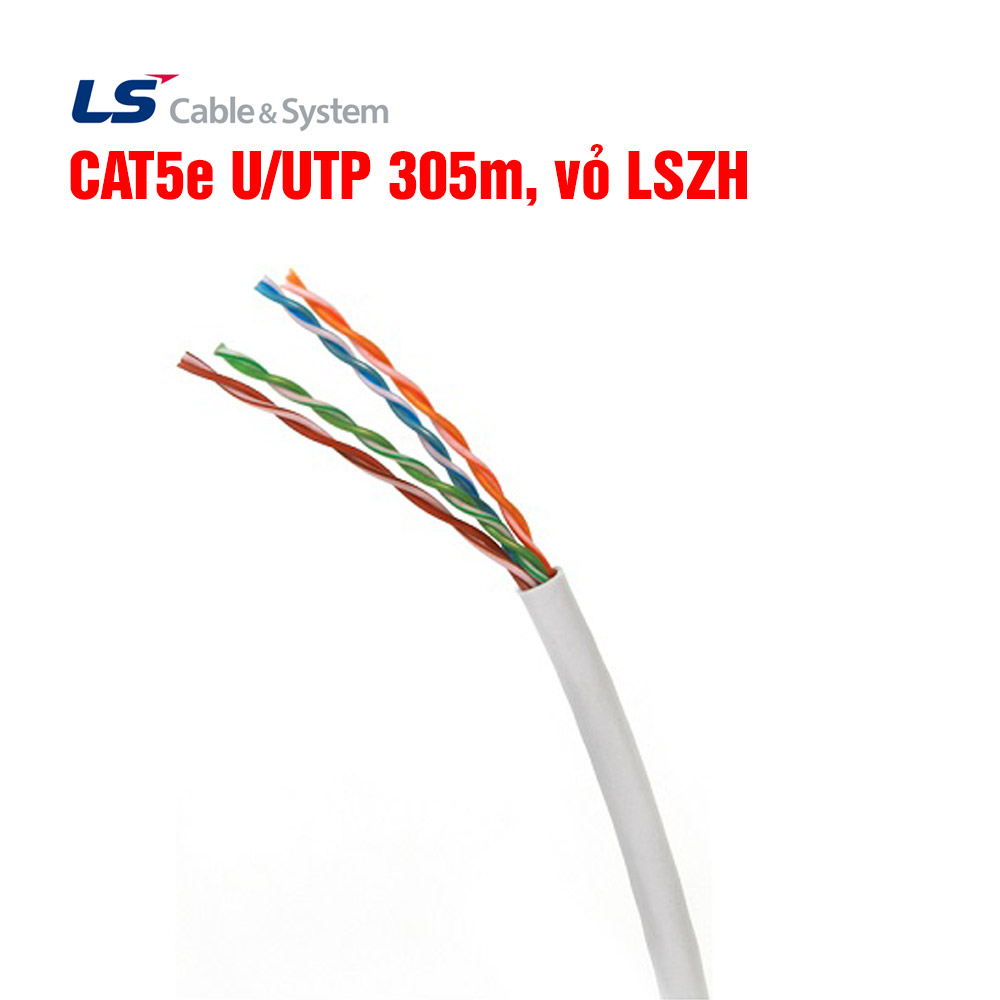 cap-mang-ls-cat5e-u-utp-305m-vo-lszh Cáp mạng LS CAT5e U/UTP 305m, vỏ LSZH
