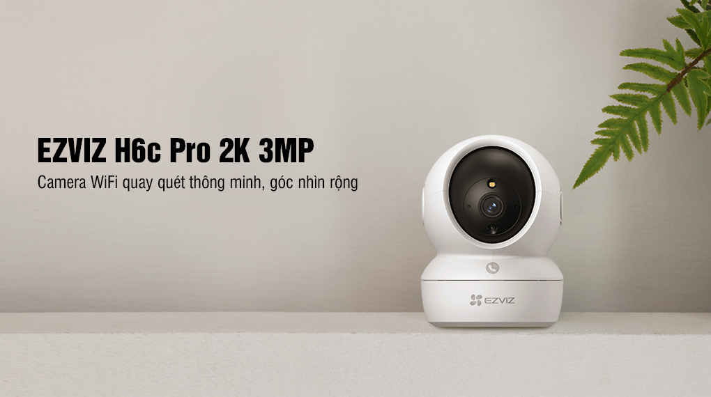 Camera WiFi quay quét EZVIZ H6c Pro 2K 3MP