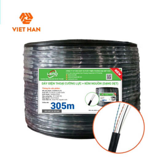 LEAD CAT3 26AWG cường lực + Nguồn