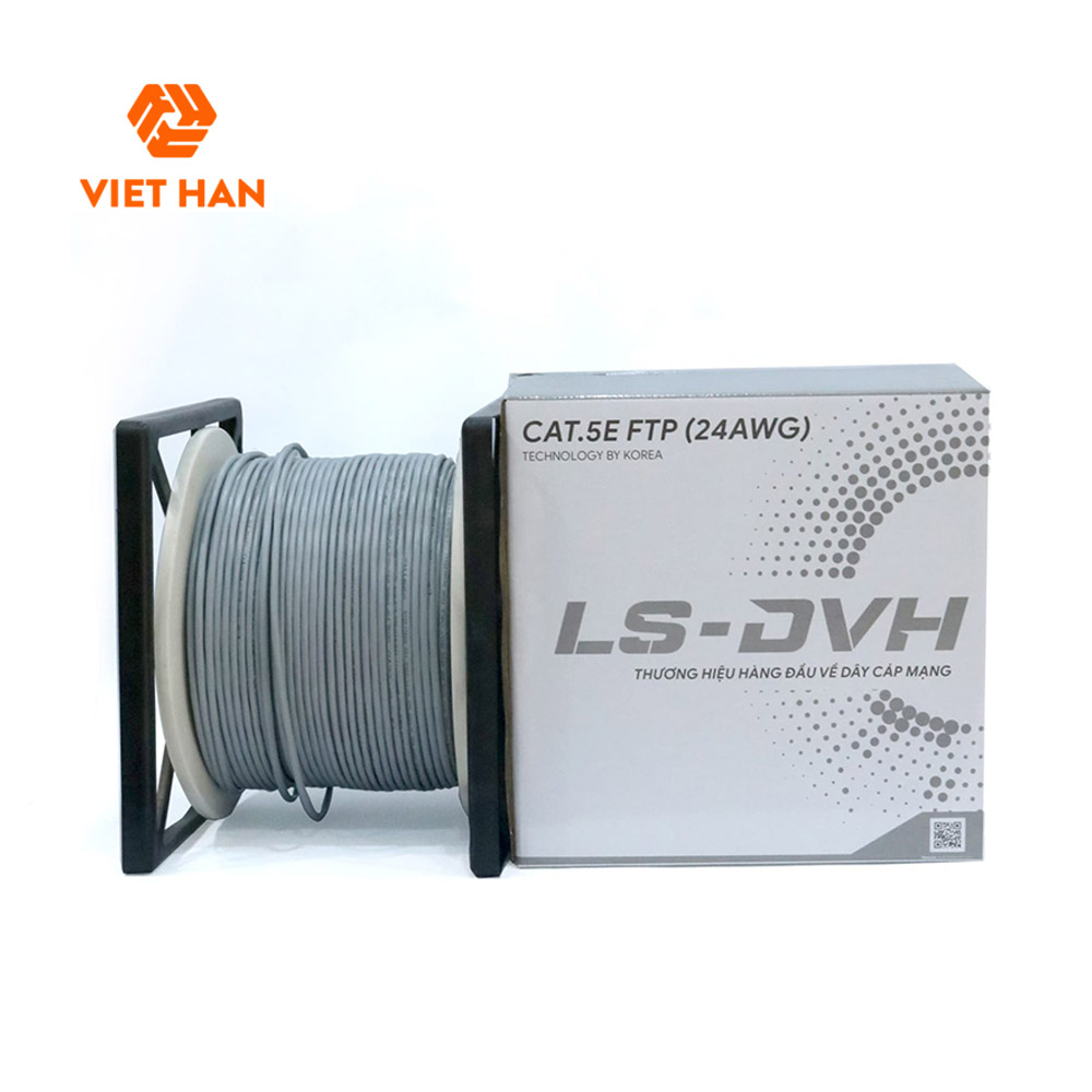cap-mang-viet-han-cat-5e-ftp-24awg-305m Cáp mạng Việt Hàn CAT.5E FTP 24AWG 305m