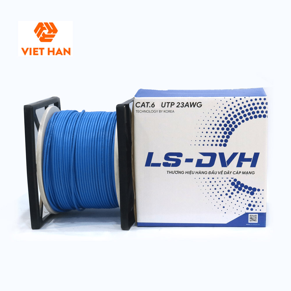 cap-mang-viet-han-cat-6e-utp-23awg-305m-1 Việt Hàn CAT.6E UTP 23AWG 305m