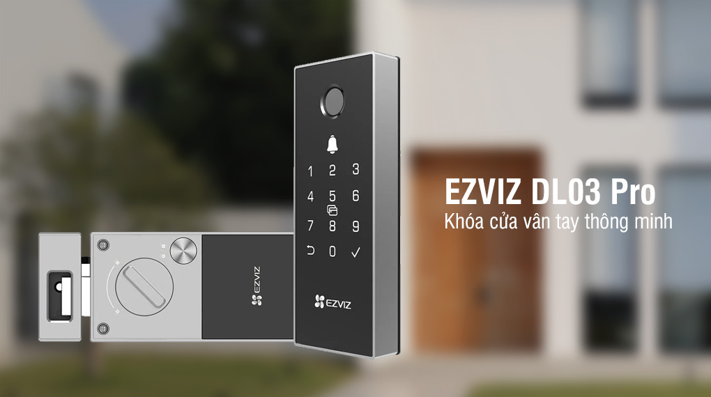 Khóa cửa vân tay thông minh EZVIZ DL03 Pro