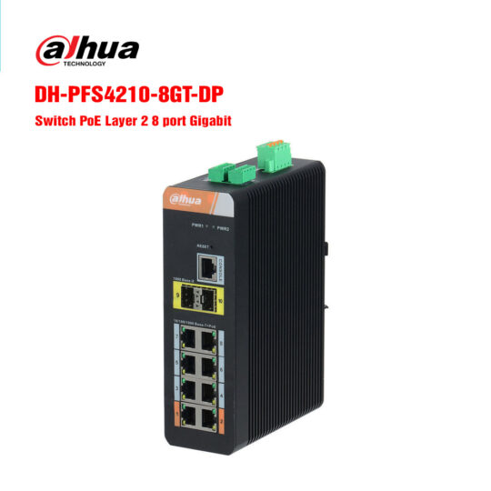 Switch PoE 8 cổng DAHUA DH-PFS4210-8GT-DP