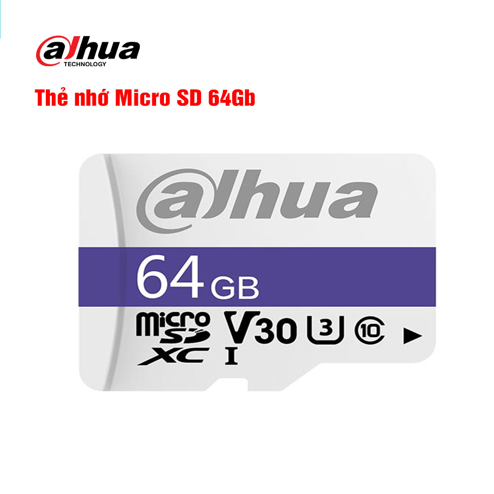 the-nho-micro-sd-64gb-dahua-dhi-tf-c100-64gb Thẻ nhớ Micro SD 64Gb DAHUA DHI-TF-C100/64GB