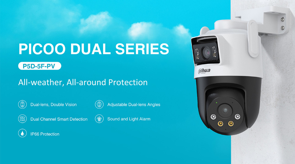 Camera Wifi DAHUA Picoo Dual 10MP
