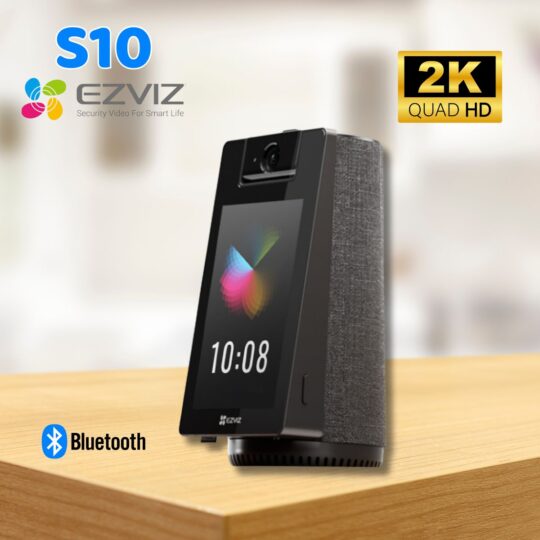 Camera gọi video thông minh Ezviz S10 2K+ 360° Kết hợp Bluetooth, Theo dõi chuyển động, Phát hiện tiếng khóc
