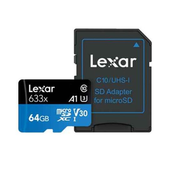 Thẻ nhớ giám sát Micro SD 64GB Lexar LMS0633064G-BNNNG - U3, V30, A1