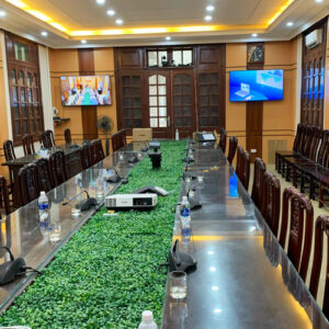 PHÒNG HỌP TRỰC TUYẾN CHO UBND XÃ, PHƯỜNG